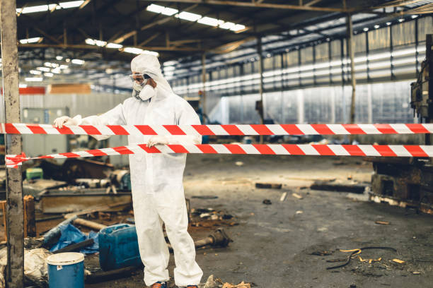 Professional Unattended Death Cleanup technician working in Windham, ME